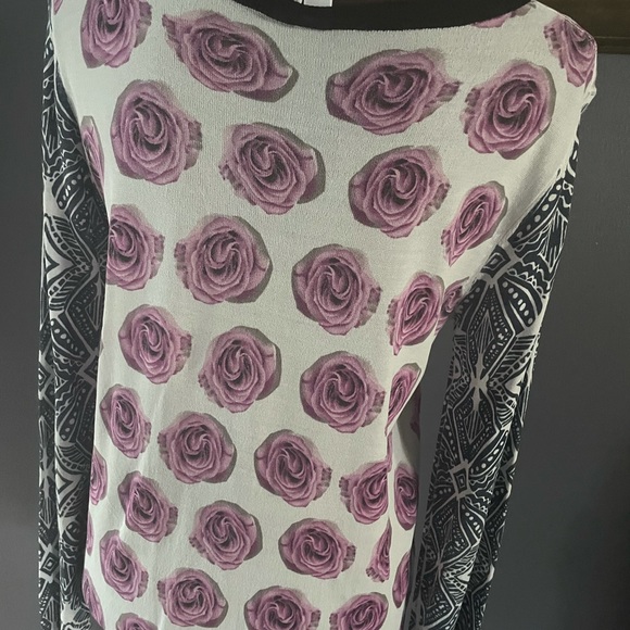 SI-IAE CHIC Blouse, two design print.very original! - Picture 2 of 6